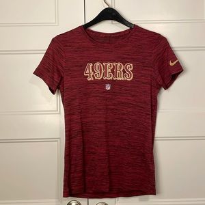 NWT Nike NFL 49ers Dry-Fit tee, size small